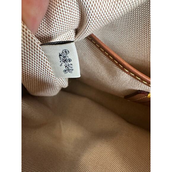 Coach Soft Tabby Hobo Bag Colorblock Brass/Canyon Rust Smooth Leather C6660 - Picture 8 of 16